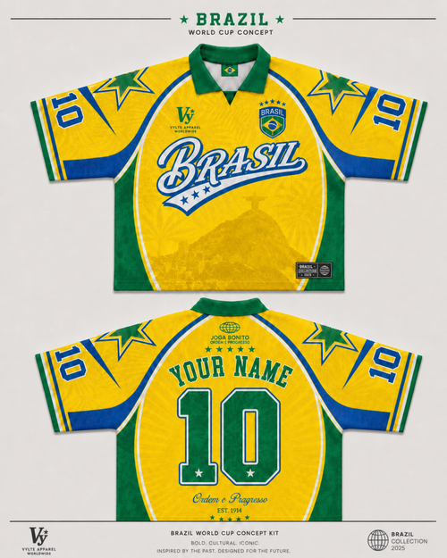 Vylte Brazil Retro Jersey