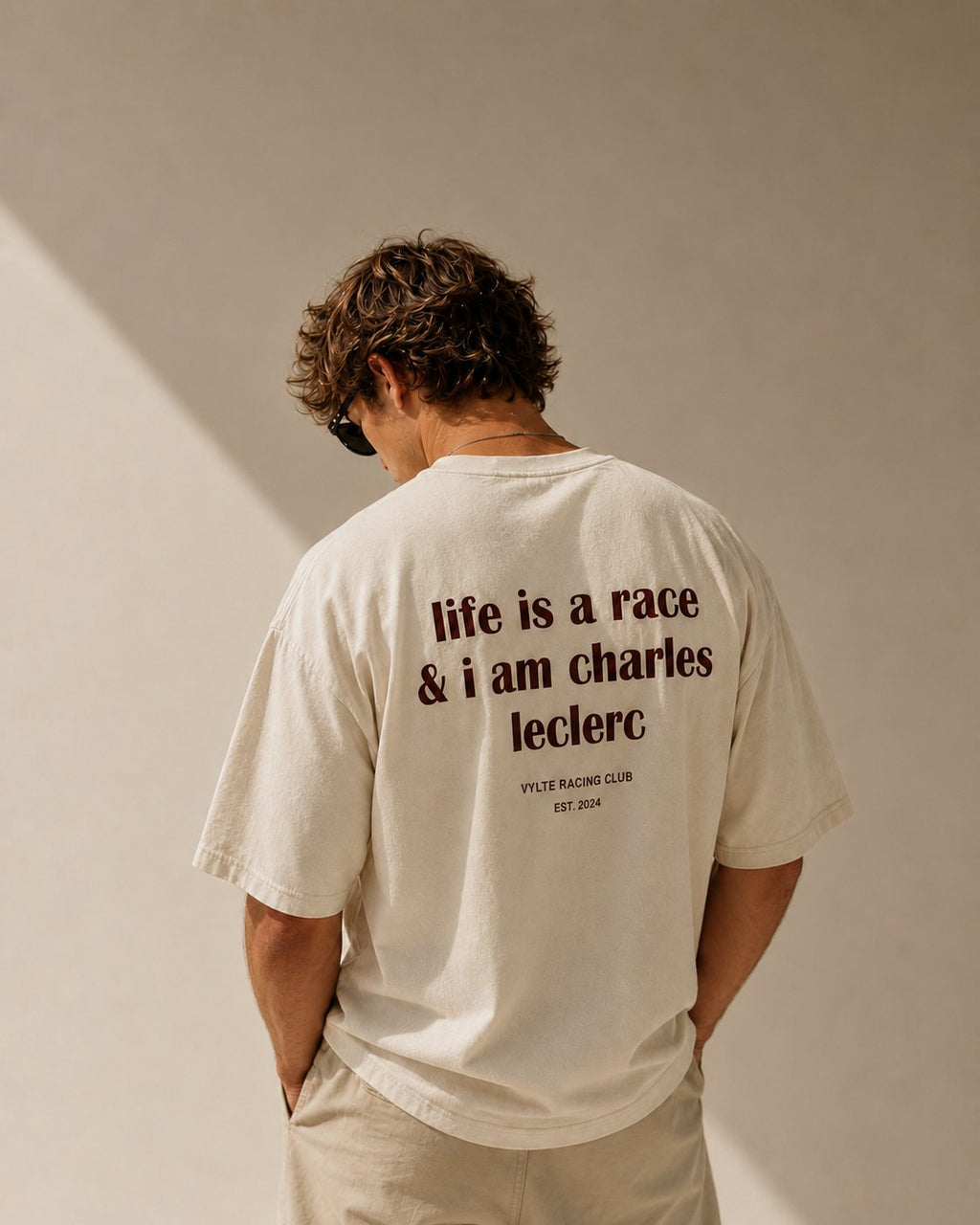 Vylte Racing Club Tee — Charles Leclerc model