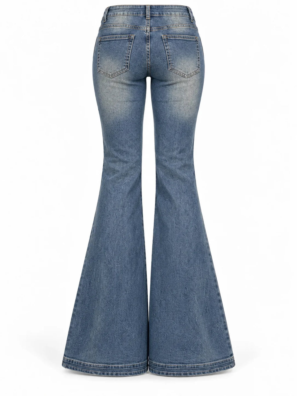 Wildflower Embroidered Flare Jeans
