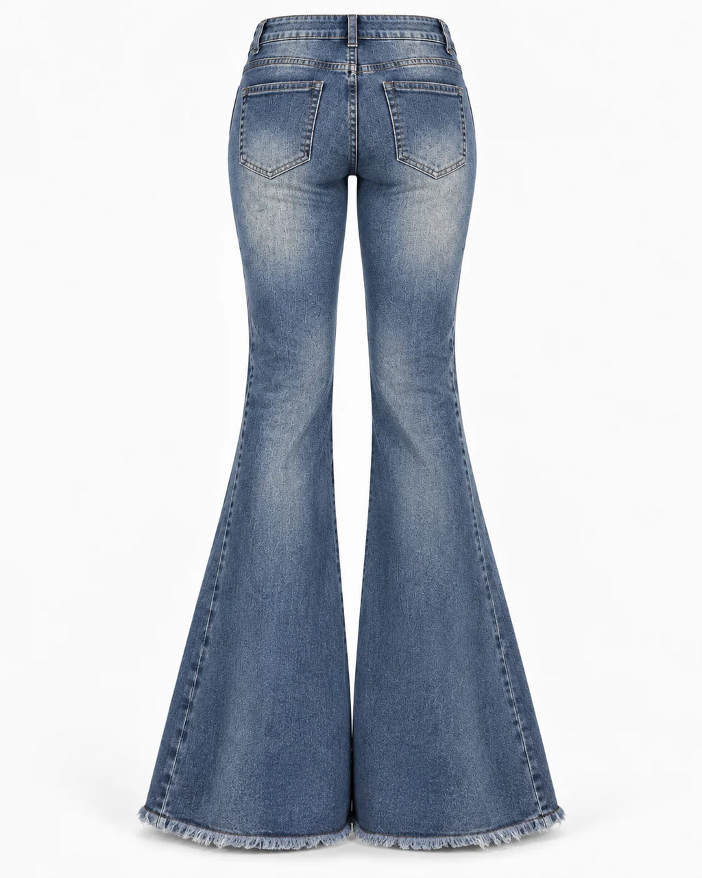 Butterfly Patch Flare Jeans