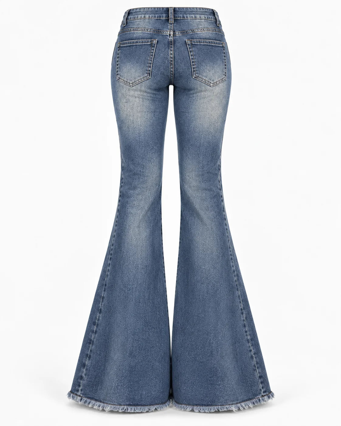 Butterfly Patch Flare Jeans