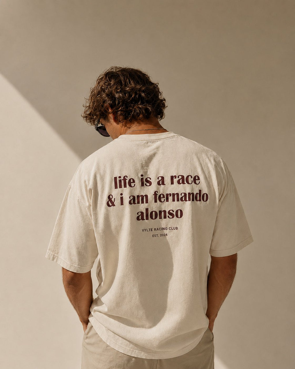 Vylte Racing Club Tee — Fernando Alonso model