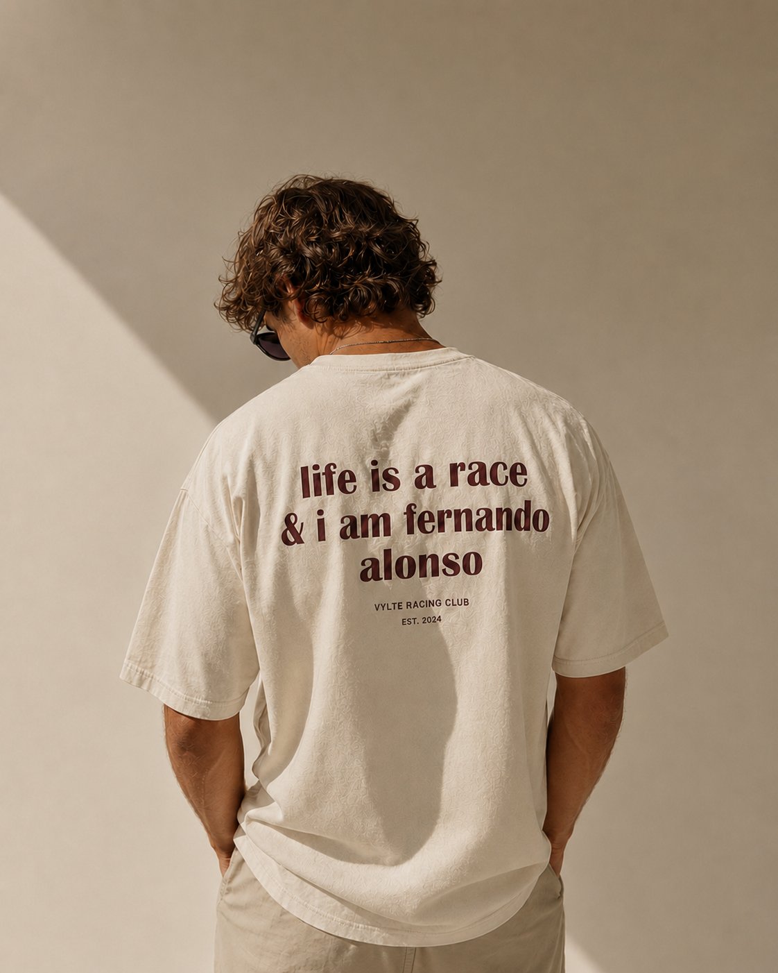 Vylte Racing Club Tee — Fernando Alonso model