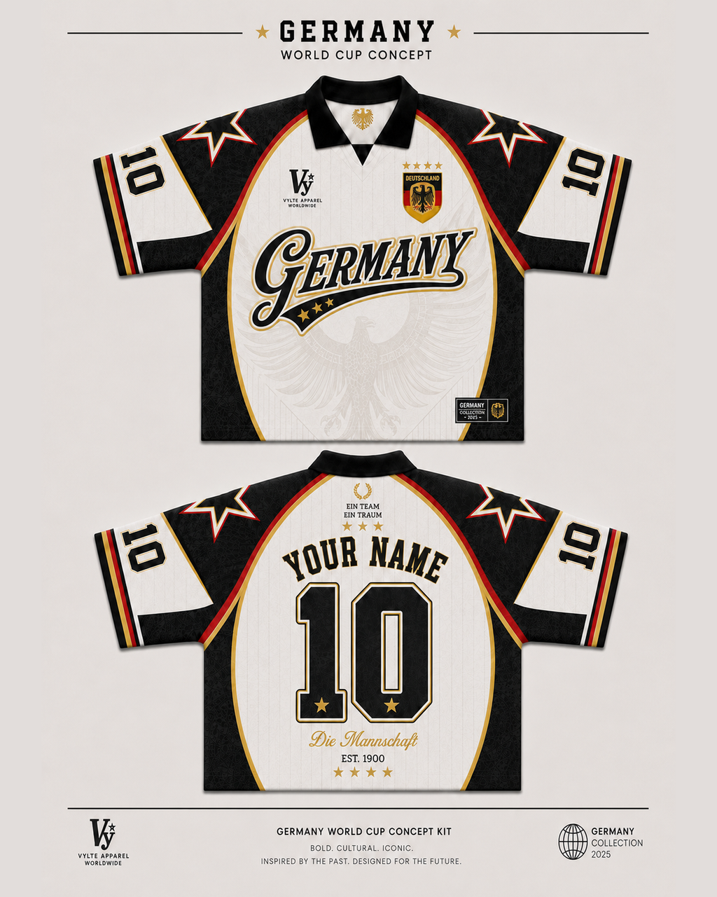 Vylte Germany Retro Jersey