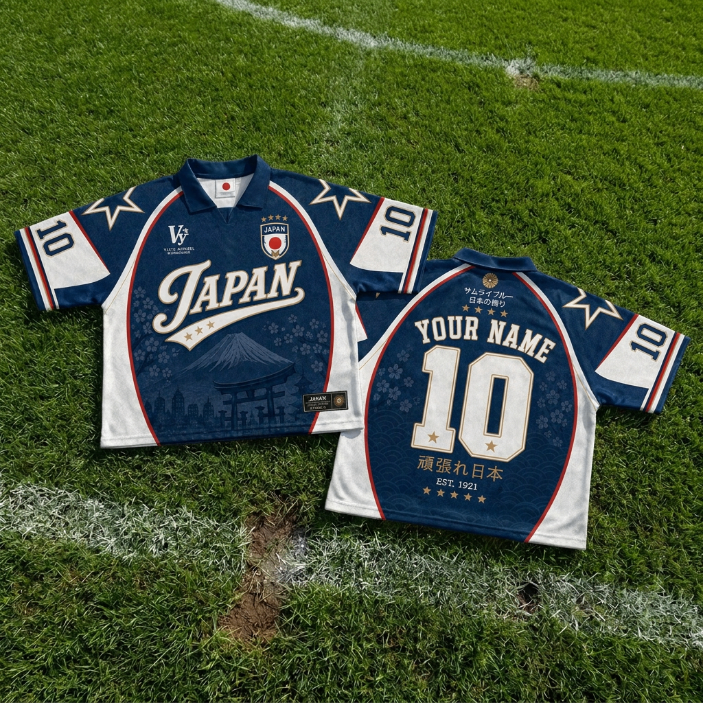 Vylte Japan Retro Jersey on field