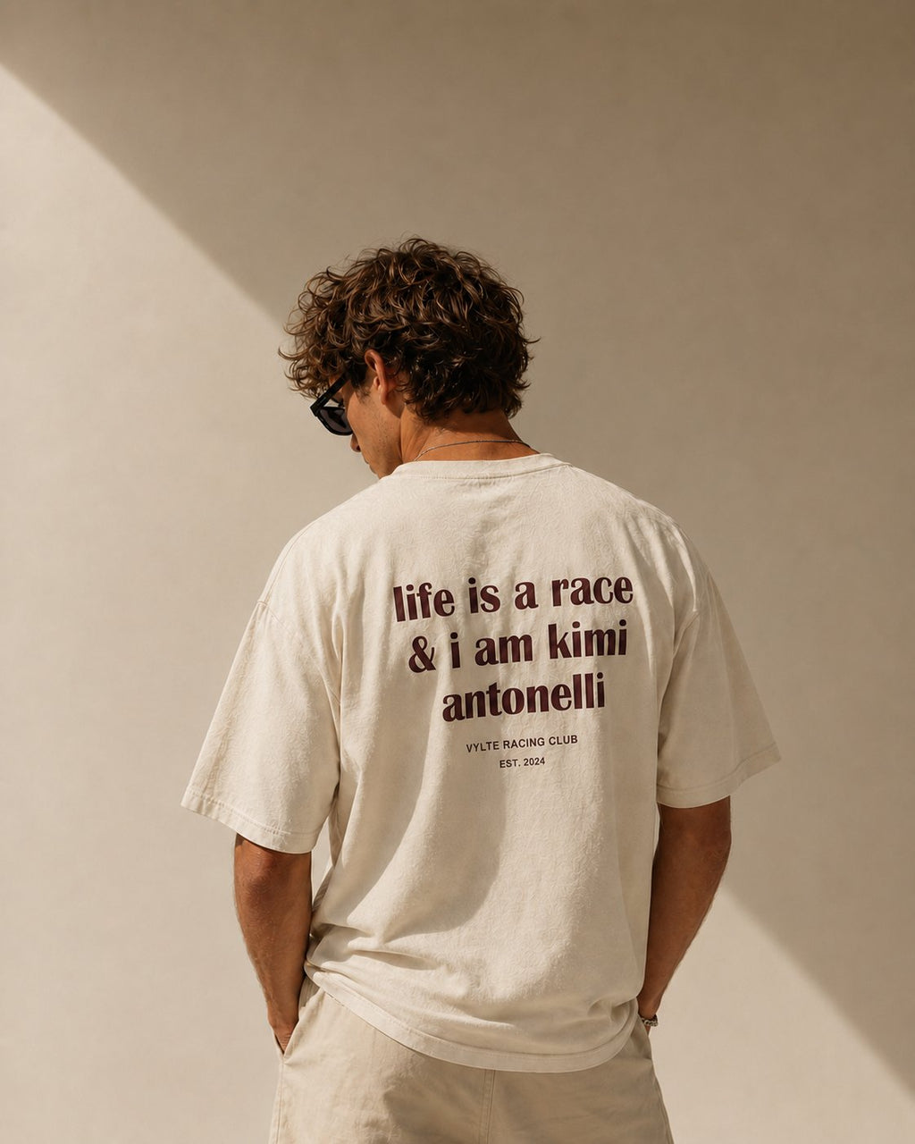 Vylte Racing Club Tee — Kimi Antonelli model