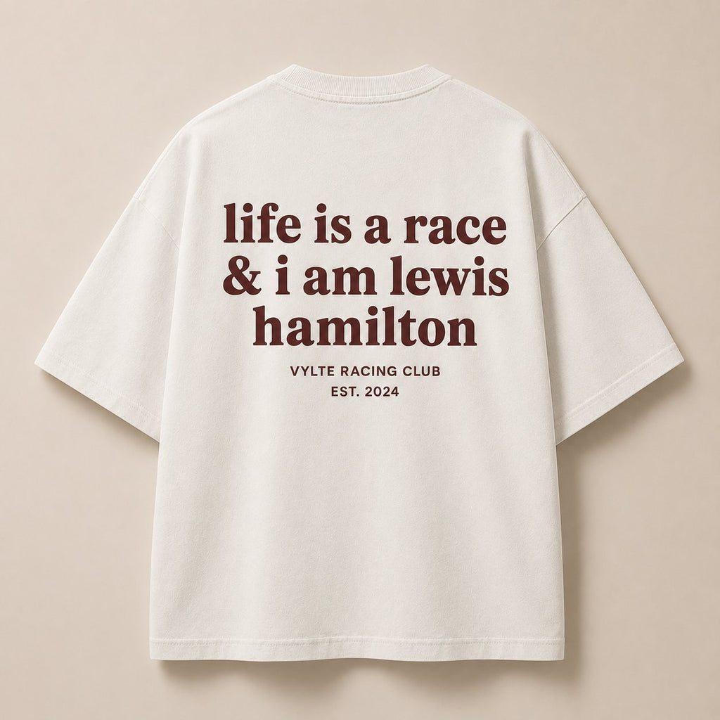 Vylte Racing Club Tee — Lewis Hamilton back
