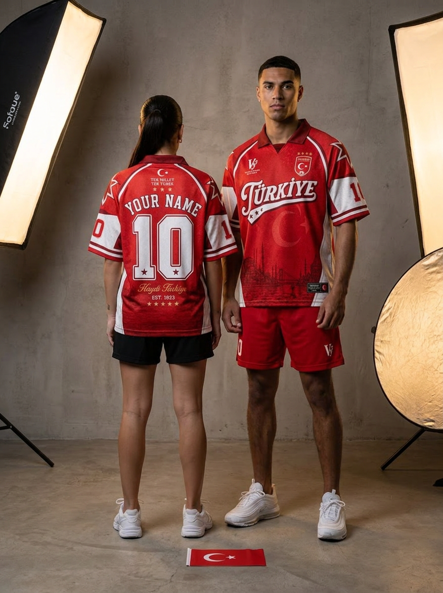 Vylte Türkiye Retro Jersey — studio